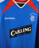Rangers 2005-06 Long Sleeve Home Kit (M)