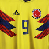 Colombia 2018 Falcao Long Sleeve Home Kit (L)