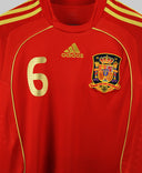 Spain 2008 A. Iniesta Home Kit (YL)