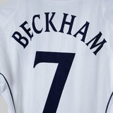 England 2001-02 Beckham Home Kit (S)