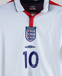 England 2003-04 Owen Home Kit (M)