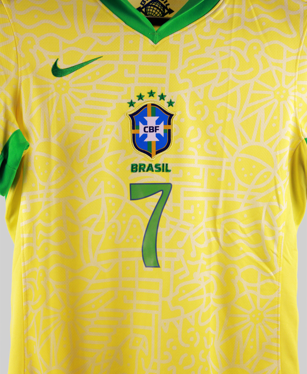 Brazil 2024-25 Vini Jr Home Kit  (S)