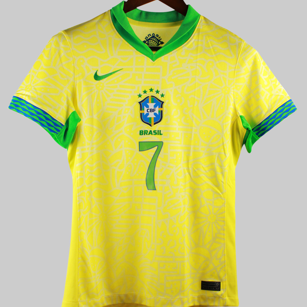 Brazil 2024-25 Vini Jr Home Kit  (S)