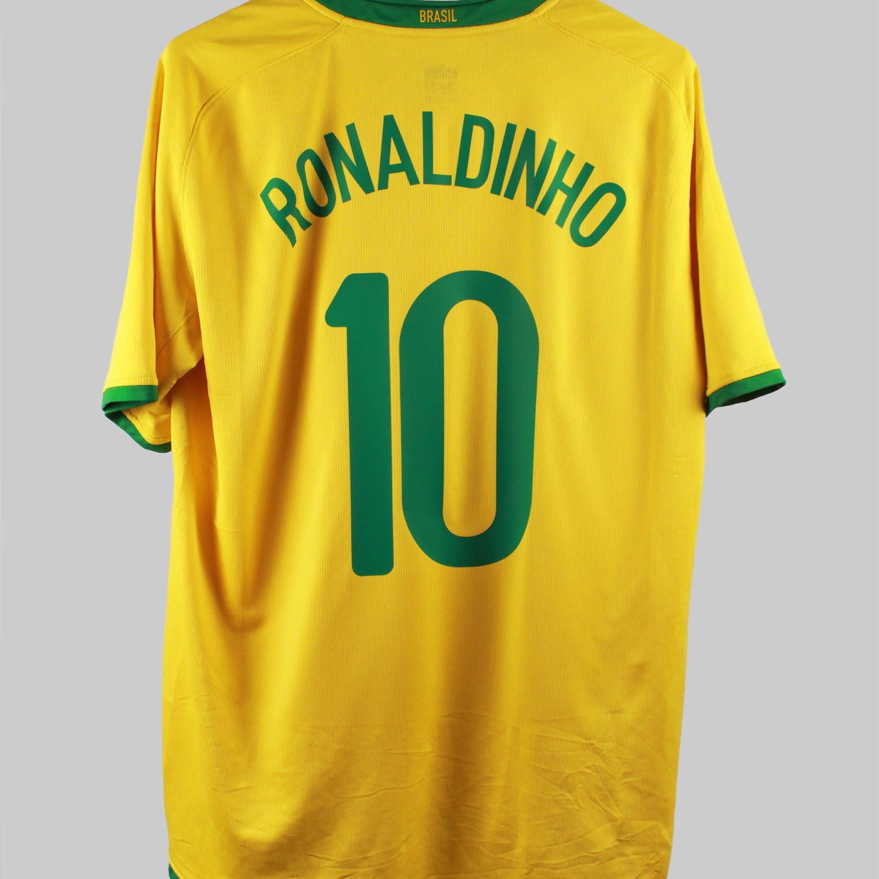 Brazil 2008-09 Ronaldinho Home Kit (XL)