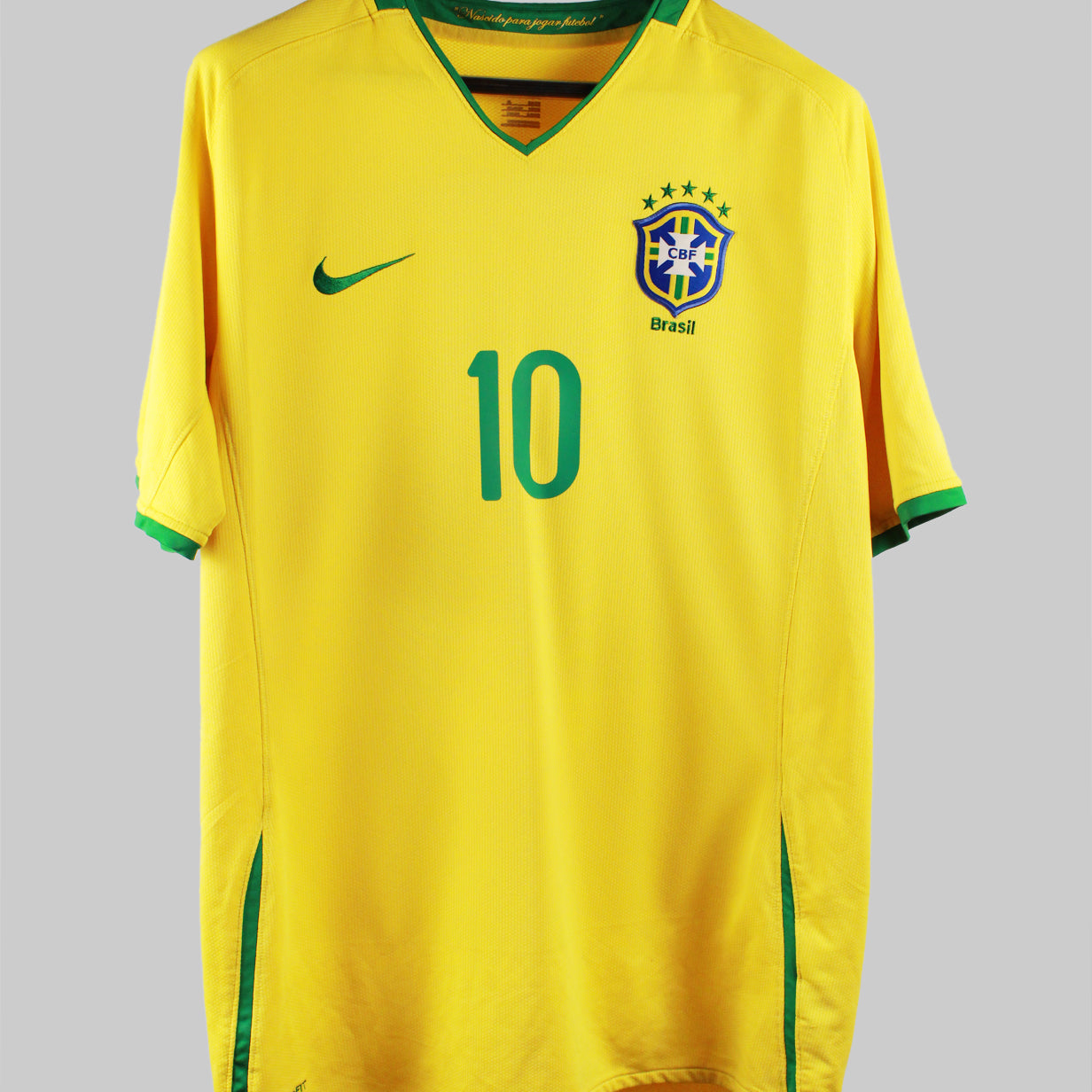 Brazil 2008-09 Ronaldinho Home Kit (XL)