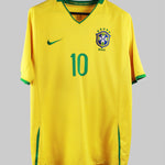 Brazil 2008-09 Ronaldinho Home Kit (XL)