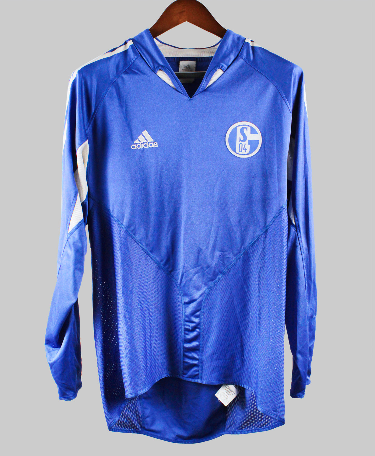 Schalke 2005-06 Long Sleeve Home Kit (M)