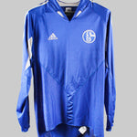 Schalke 2005-06 Long Sleeve Home Kit (M)
