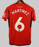 Manchester United 2023-24 Martinez Home Kit W/ Tags (XS)
