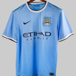 Manchester City 2013-14 Kun Aguero Home Kit (M)