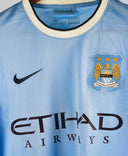 Manchester City 2013-14 Kun Aguero Home Kit (M)