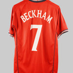 England 2002 Beckham Away Kit (L)