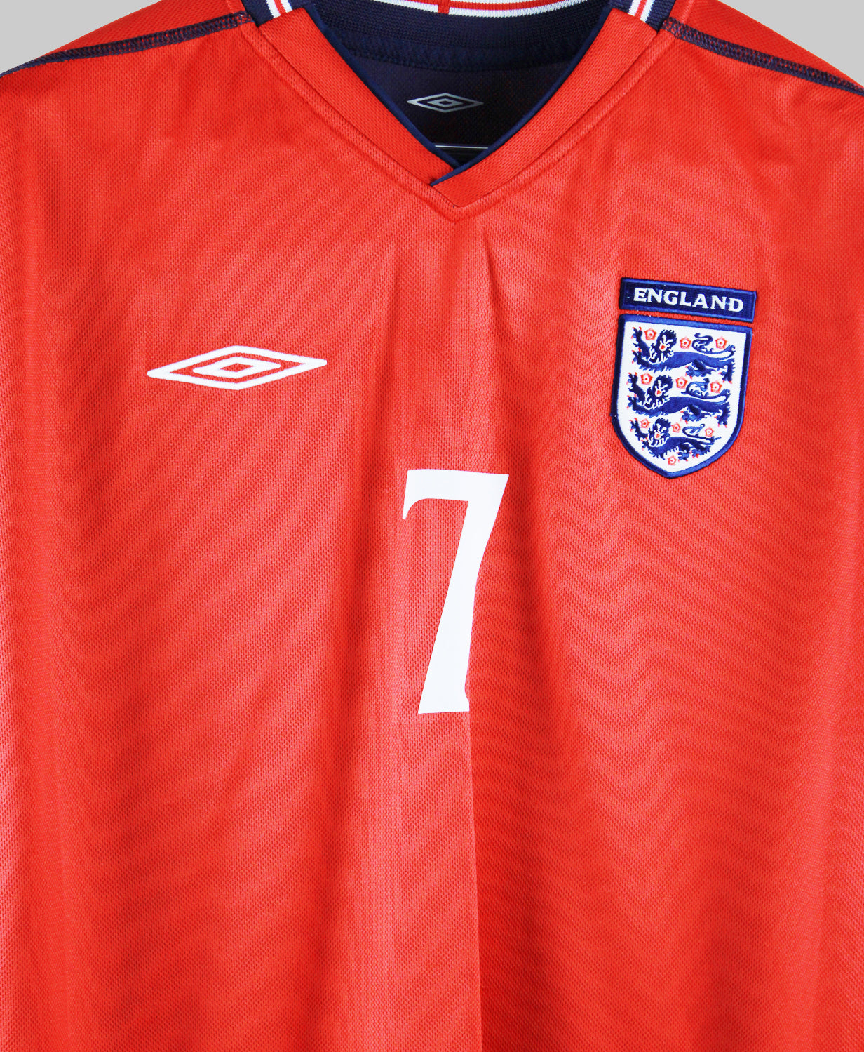 England 2002 Beckham Away Kit (L)