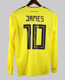 Colombia 2018-19 James Long Sleeve Home Kit (S)