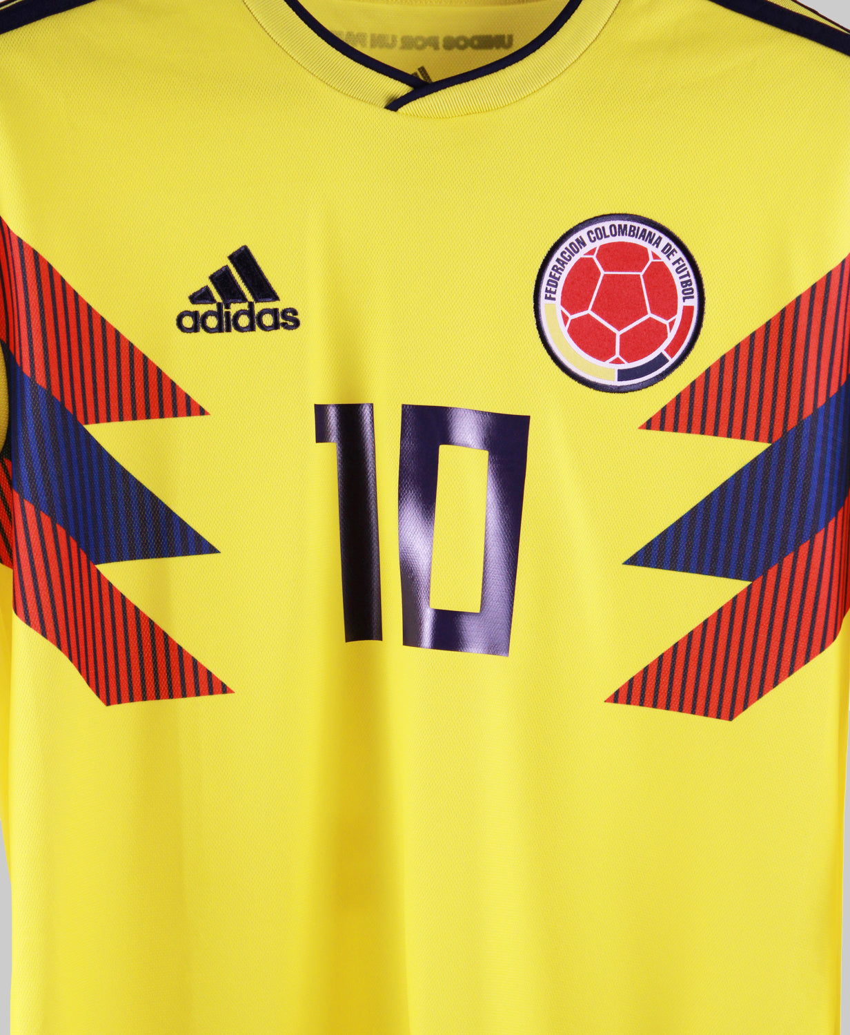Colombia 2018-19 James Long Sleeve Home Kit (S)
