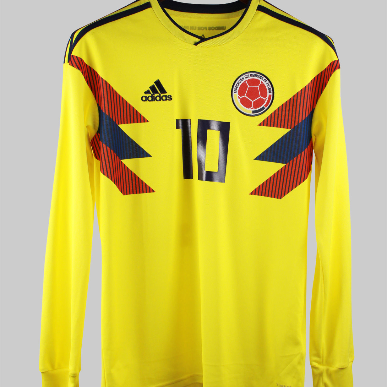 Colombia 2018-19 James Long Sleeve Home Kit (S)
