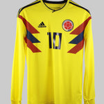 Colombia 2018-19 James Long Sleeve Home Kit (S)