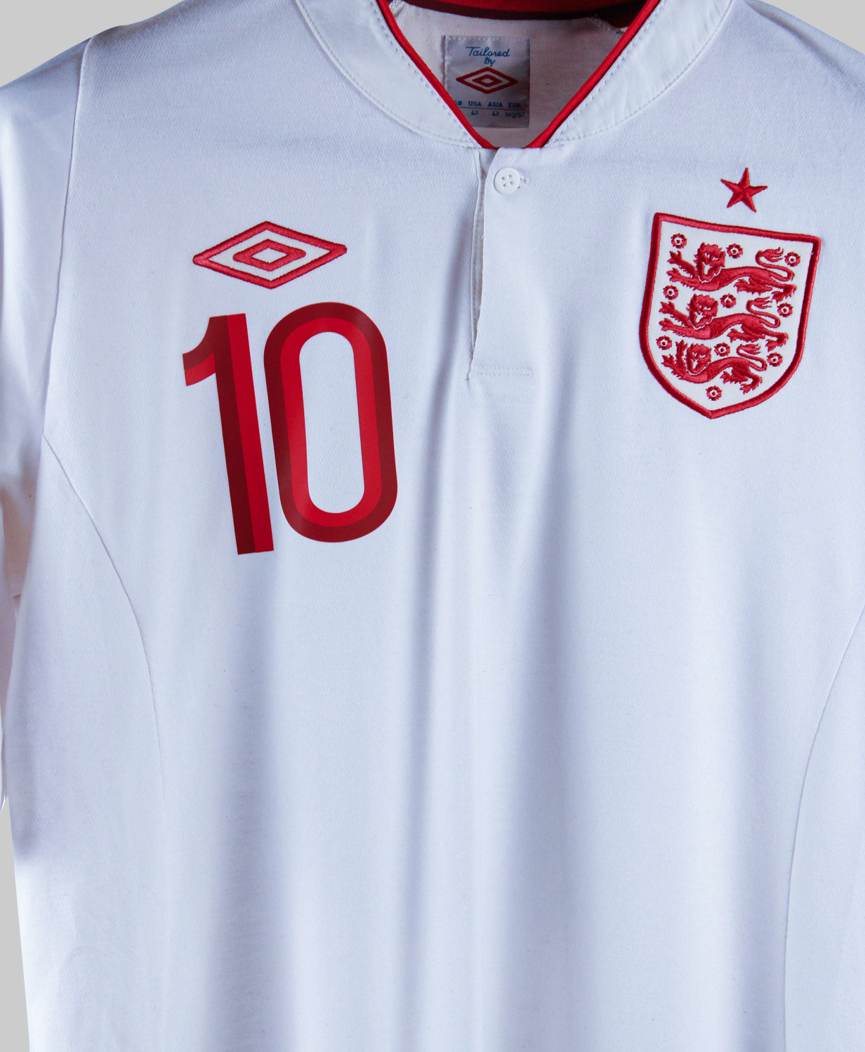 England 2012-13 Rooney Home Kit (L)