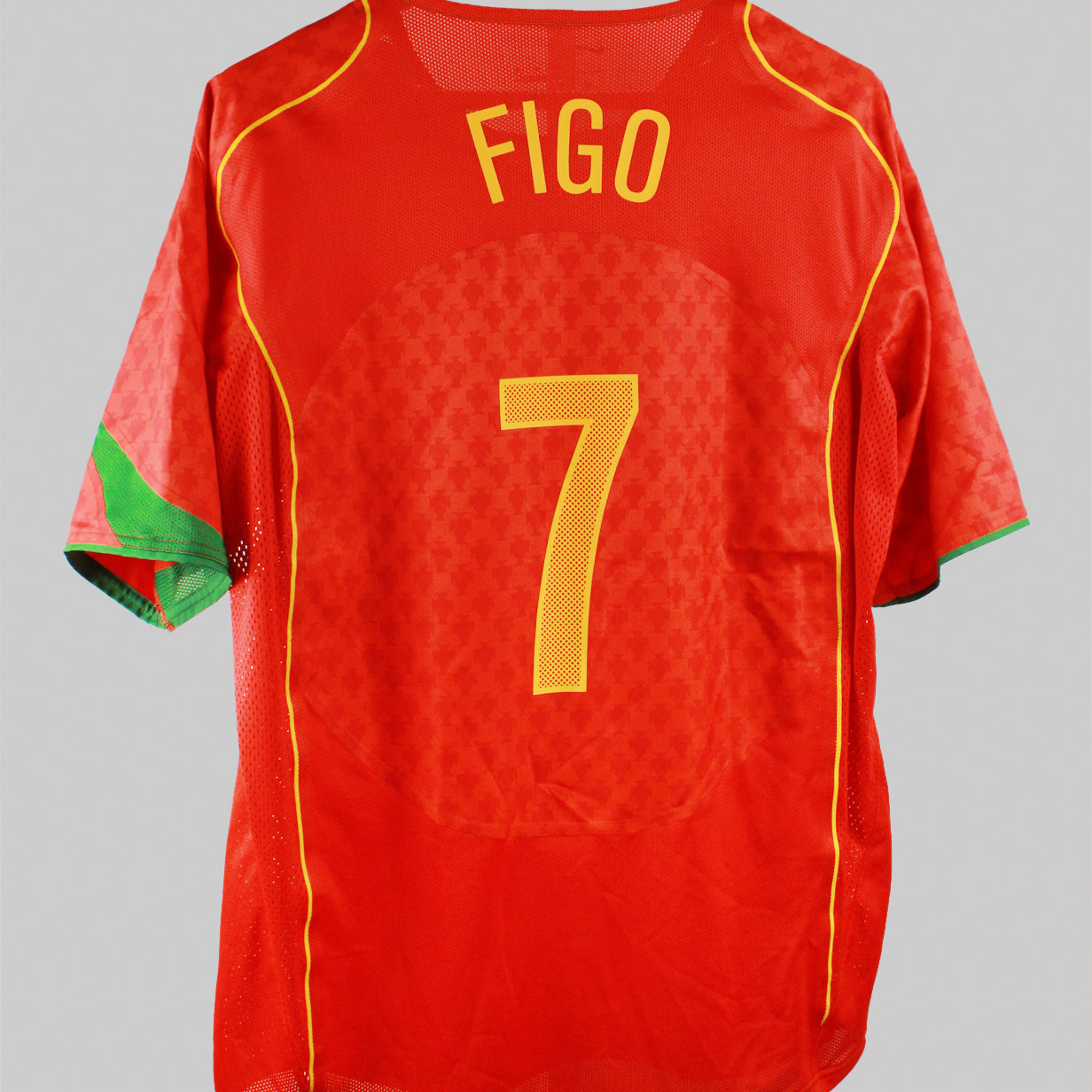 Portugal 2004-05 Figo Home Reissue Kit W/Tags (XL)