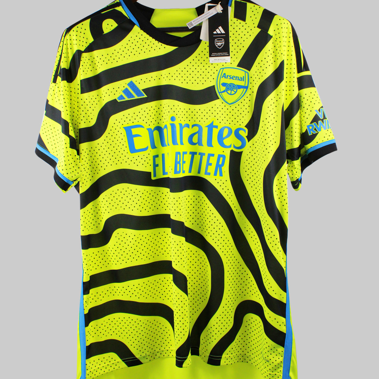 Arsenal 2023-24 Odegaard Away Kit (XL)