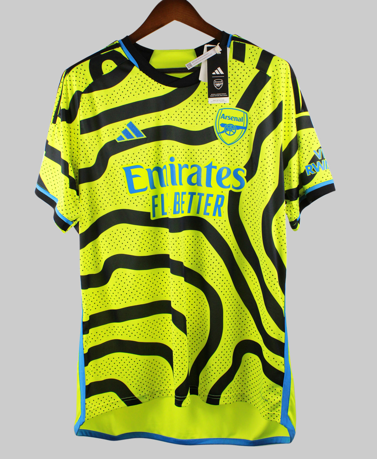 Arsenal 2023-24 Odegaard Away Kit (XL)