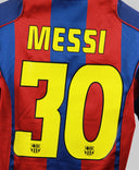 Barcelona 2004-05 Messi Home Kit (S)