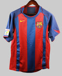 Barcelona 2004-05 Messi Home Kit (S)