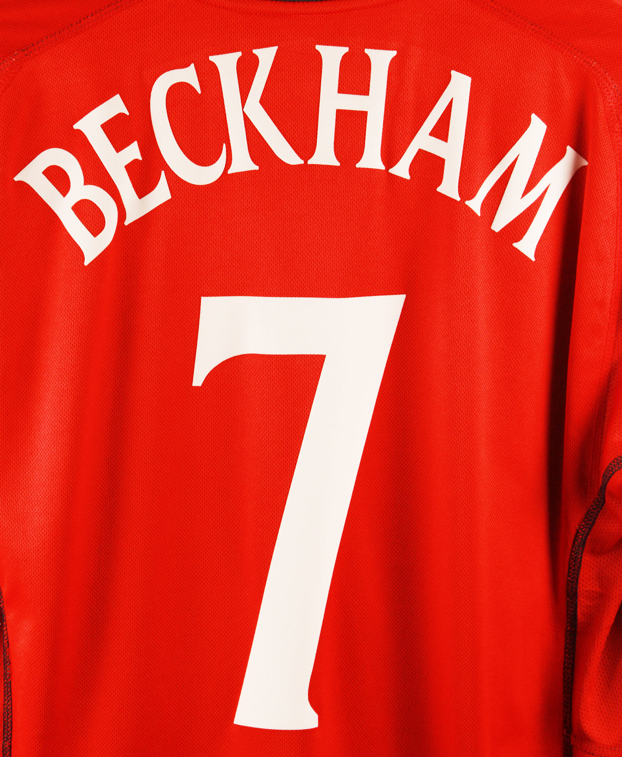 England 2002 Beckham Reversible Long Sleeve Away Kit (L)