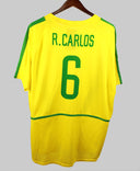 Brazil 2002 R. Carlos Home Kit W/ Tags (XL)