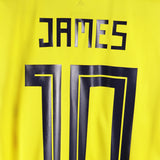 Colombia 2018-19 James Home Kit (S)