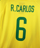 Brazil 2002 R. Carlos Home Kit W/ Tags (XL)