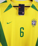 Brazil 2002 R. Carlos Home Kit W/ Tags (XL)