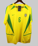 Brazil 2002 R. Carlos Home Kit W/ Tags (XL)