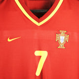 Portugal 2000-01 Figo Home Kit (L)