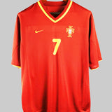 Portugal 2000-01 Figo Home Kit (L)