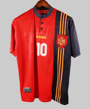 Spain 1996-97 Raul Home Kit (L)