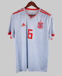 Spain 2018-19 Iniesta Away Kit (L)