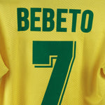 Brazil 1994-95 Bebeto Home Kit (L)