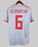 Spain 2018-19 Iniesta Away Kit (L)