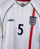 England 2002 Ferdinand Home Kit (M)