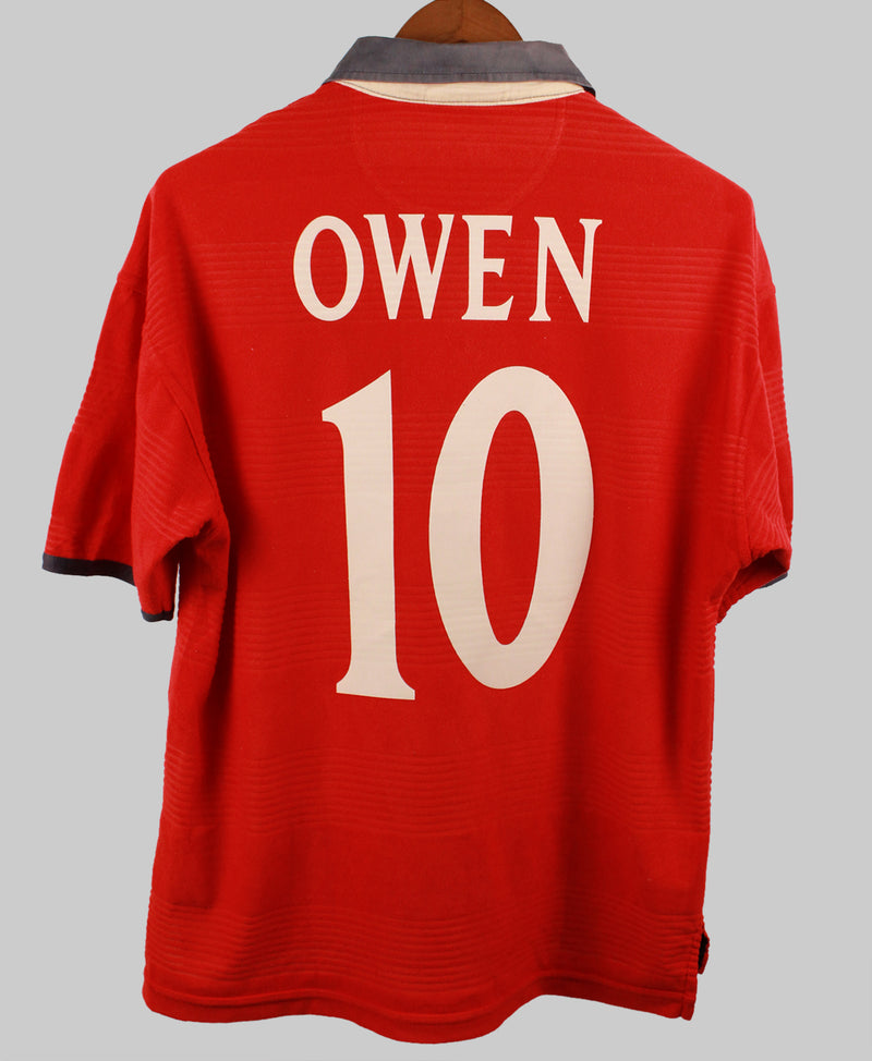 England 2000 Owen Away Kit (M)