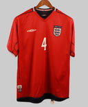 England 2002 Gerrard Away Kit (M)