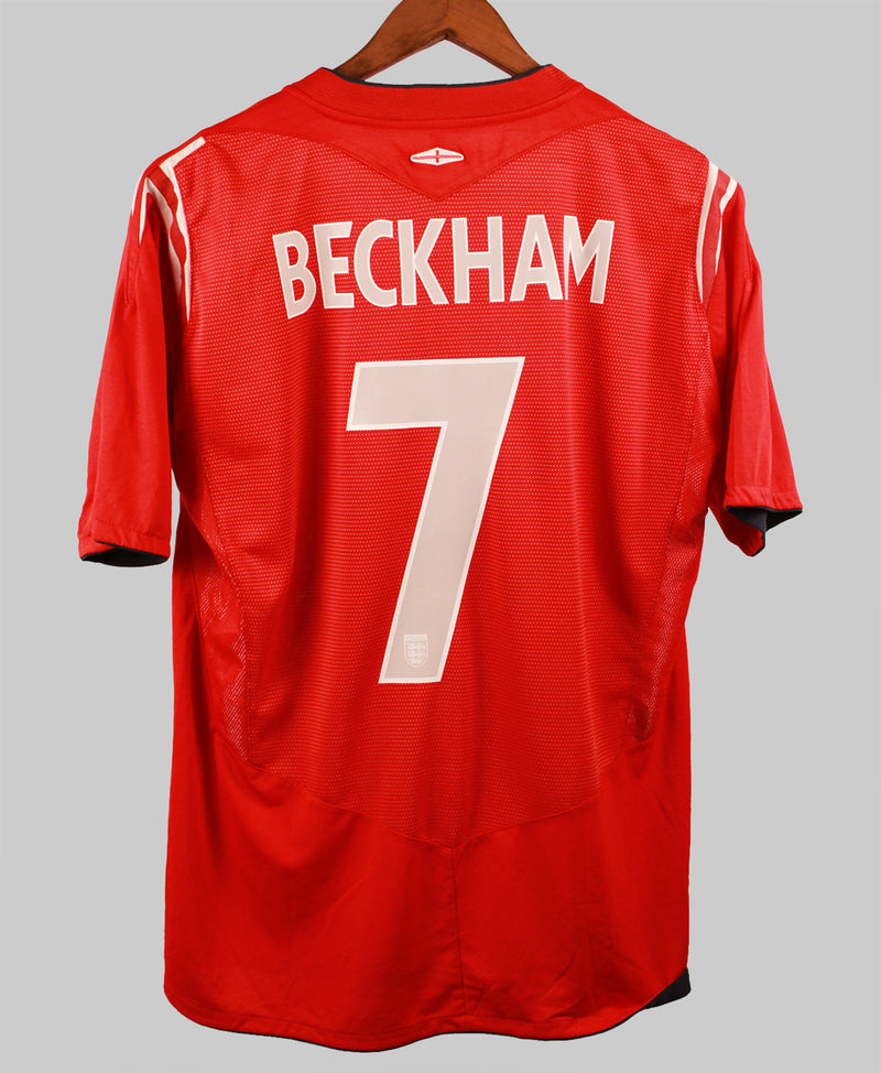 England 2004 Beckham Away Kit (L)