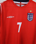 England 2004 Beckham Away Kit (L)
