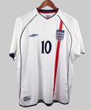 England 2002 Owen Home Kit (XL)