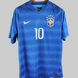 Brazil 2014-15 Neymar Away Kit (M)