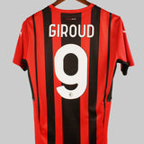 AC Milan 2021-22 Giroud Home Kit (S)