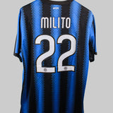 Inter Milan 2010-11 Milito Home Kit (XL)