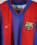 Barcelona 2002-03 Kluivert Home Kit (XL)