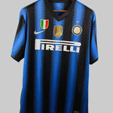 Inter Milan 2010-11 Milito Home Kit (XL)